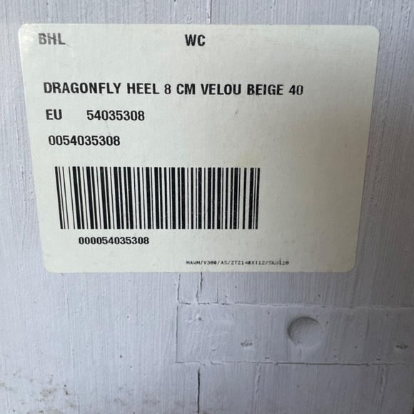 Anniel for BHLDN, Libellule Heels, EU size 40 Beige/Gold - Picture 7 of 7